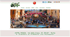 Desktop Screenshot of hotelpanda.it